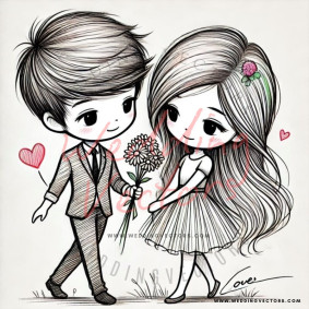 love wedding vectors 6525
