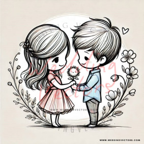 love wedding vectors 6528