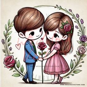 love wedding vectors 6535