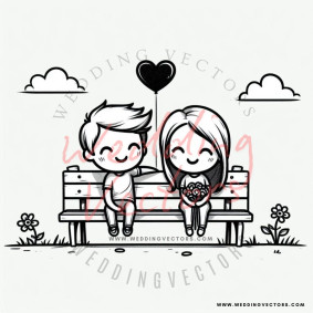 love wedding vectors 6536