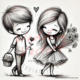 love wedding vectors 6537