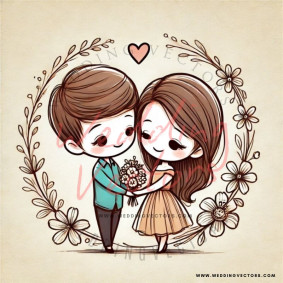 love wedding vectors 6543