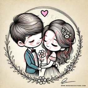 love wedding vectors 6545