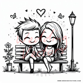 love wedding vectors 6548