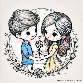 love wedding vectors 6550