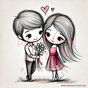 love wedding vectors 6564