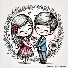 love wedding vectors 6577