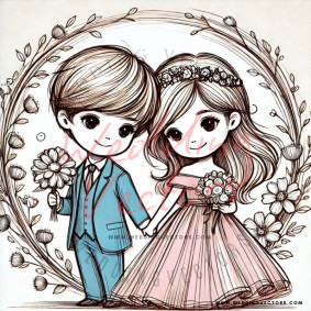 love wedding vectors 6581