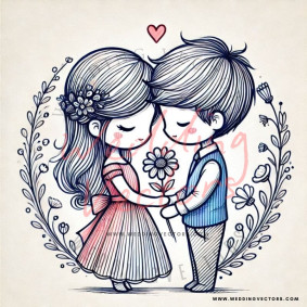 love wedding vectors 6583