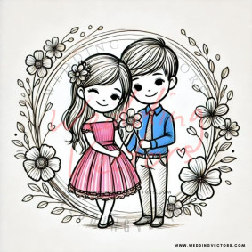 love wedding vectors 6591