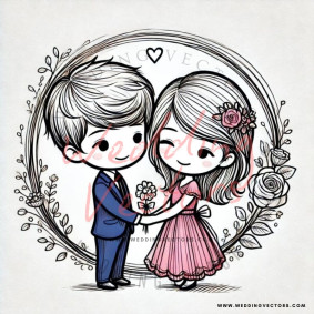 love wedding vectors 6593