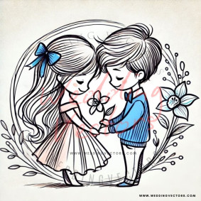 love wedding vectors 6595