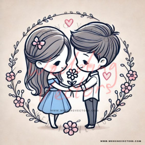 love wedding vectors 6601