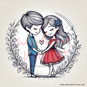 love wedding vectors 6602