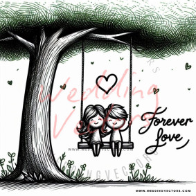 love wedding vectors 6611
