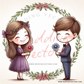 love wedding vectors 6664