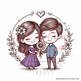 love wedding vectors 6674