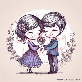 love wedding vectors 6675