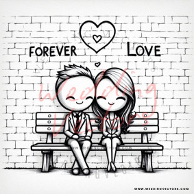 love wedding vectors 6686