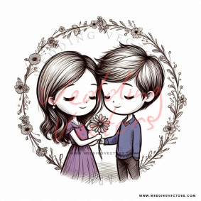love wedding vectors 6689