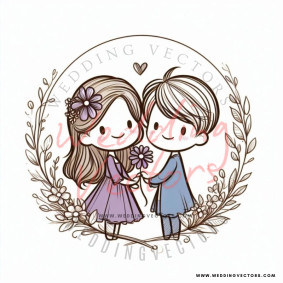 love wedding vectors 6695