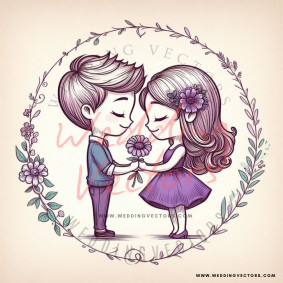love wedding vectors 6697