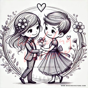 love wedding vectors 6703