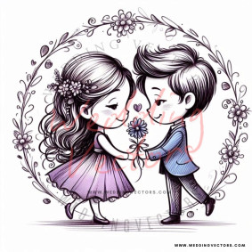 love wedding vectors 6705