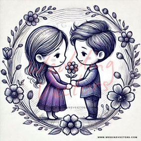 love wedding vectors 6709
