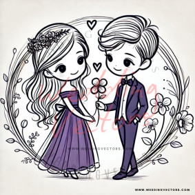 love wedding vectors 6713