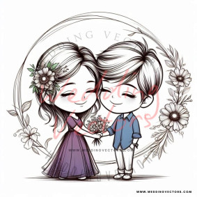 love wedding vectors 6714