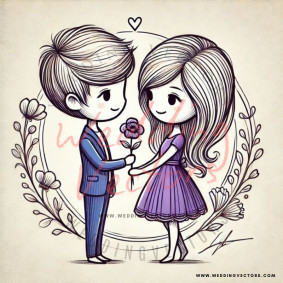 love wedding vectors 6719