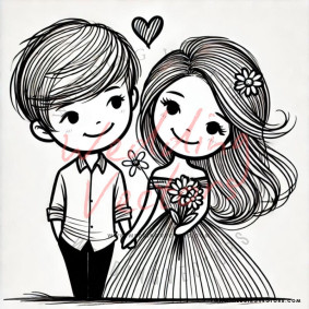 love wedding vectors 6723