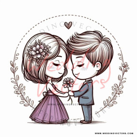 love wedding vectors 6724