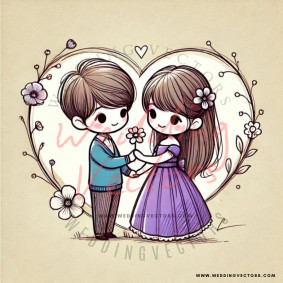 love wedding vectors 6730