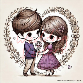 love wedding vectors 6732