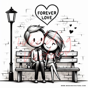 love wedding vectors 6734