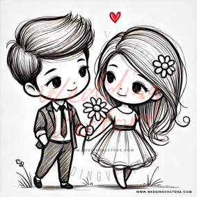 love wedding vectors 6735