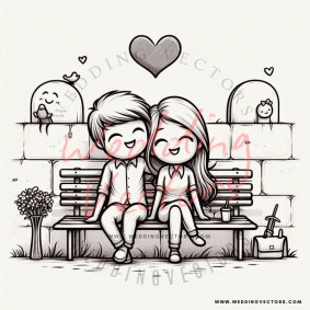 love wedding vectors 6746