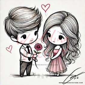 love wedding vectors 6747