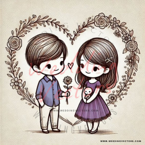 love wedding vectors 6750