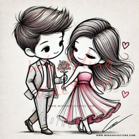 love wedding vectors 6759
