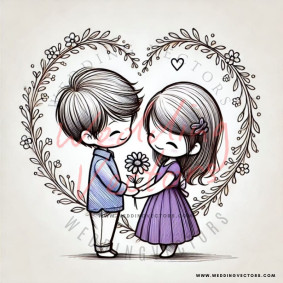 love wedding vectors 6762