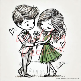 love wedding vectors 6771