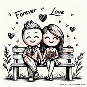 love wedding vectors 6782