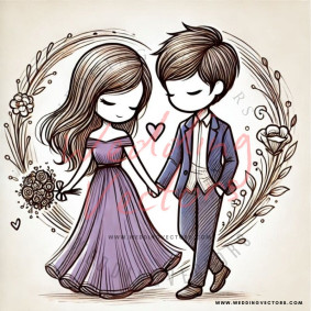 love wedding vectors 6791