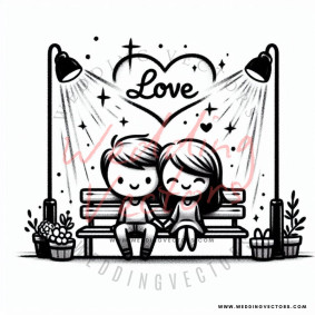 love wedding vectors 6794