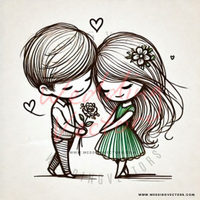love wedding vectors 6795