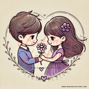 love wedding vectors 6803