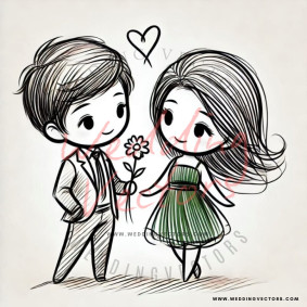 love wedding vectors 6822